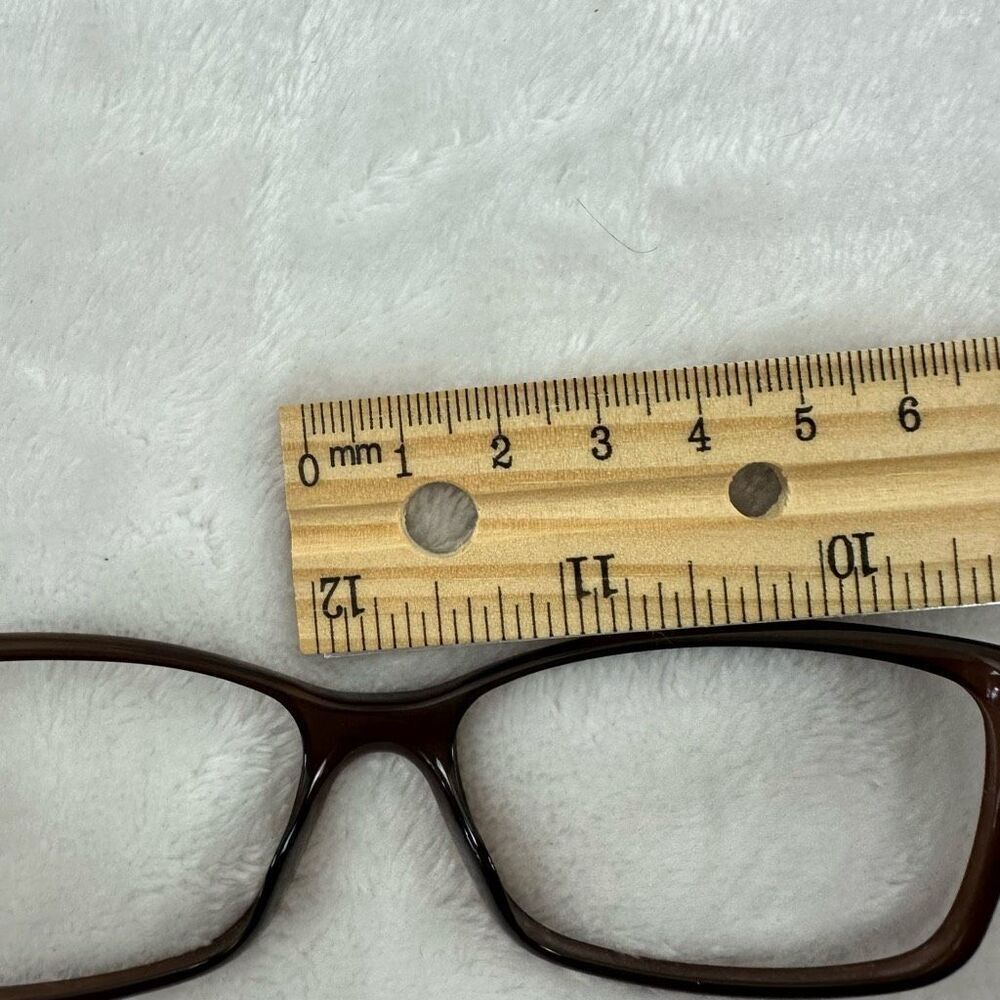 Gucci Women's Havana Eyeglass Frames Style 3645 Rectangular Frame Brown White Lo - Picture 10 of 10